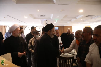 دیدار صمیمی سرپرست حجاج ایرانی با زائران کشورمان 19