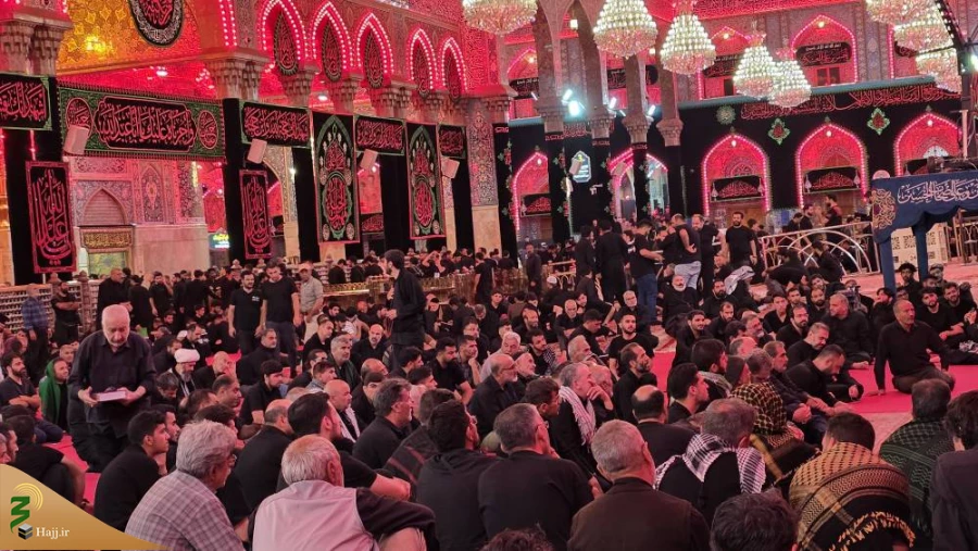آئین گرامیداشت شهدای اقتدار ایران در حرم امام حسین علیه السلام 3