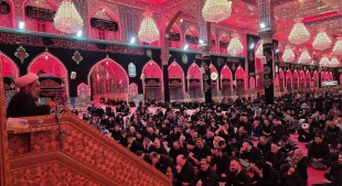 آئین گرامیداشت شهدای اقتدار ایران در حرم امام حسین علیه السلام 7