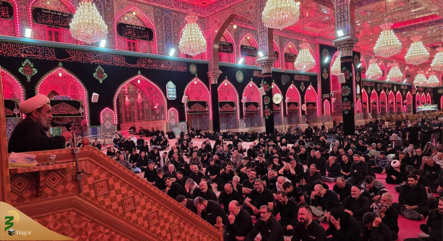 آئین گرامیداشت شهدای اقتدار ایران در حرم امام حسین علیه السلام 7