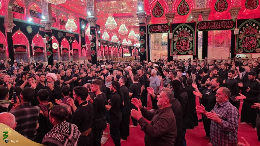 آئین گرامیداشت شهدای اقتدار ایران در حرم امام حسین علیه السلام 8
