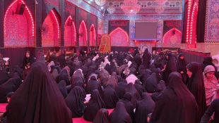 برگزاری دعای ندبه در خیمه گاه حسینی علیه السلام 8 محرم 1404 ه.ش 2