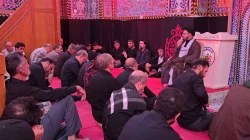 برگزاری دعای ندبه در خیمه گاه حسینی علیه السلام 8 محرم 1404 ه.ش 6