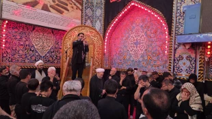 برگزاری دعای پر فیض کمیل در خیمه گاه حسینی علیه السلام 7 محرم 1404 ه.ش 3