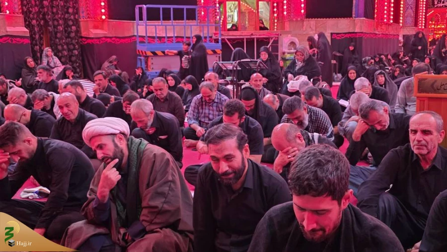 برگزاری دعای پر فیض کمیل در خیمه گاه حسینی علیه السلام 7 محرم 1404 ه.ش 4