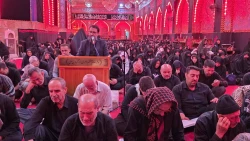 برگزاری دعای پر فیض کمیل در خیمه گاه حسینی علیه السلام 7 محرم 1404 ه.ش 5