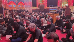 برگزاری دعای پر فیض کمیل در خیمه گاه حسینی علیه السلام 7 محرم 1404 ه.ش 6