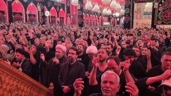 عزاداری و مرثیه سرایی  در تاسوعای حسینی علیه السلام 5