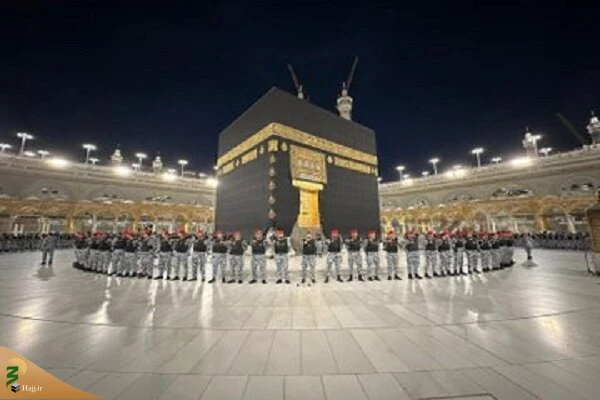 خانه کعبه شستشو داده شد 2