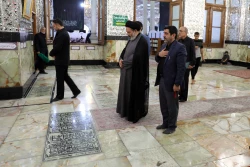 دیدار با تولیت آستان حضرت عبدالعظیم حسنی , حضور بر مزار شهدای تهاجم رژیم صهیونیستی 3