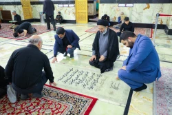 دیدار با تولیت آستان حضرت عبدالعظیم حسنی , حضور بر مزار شهدای تهاجم رژیم صهیونیستی 22