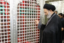 دیدار با تولیت آستان حضرت عبدالعظیم حسنی , حضور بر مزار شهدای تهاجم رژیم صهیونیستی 6