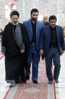 دیدار با تولیت آستان حضرت عبدالعظیم حسنی , حضور بر مزار شهدای تهاجم رژیم صهیونیستی 7