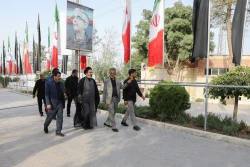 دیدار با تولیت آستان حضرت عبدالعظیم حسنی , حضور بر مزار شهدای تهاجم رژیم صهیونیستی 11
