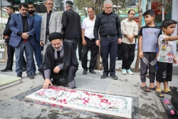 دیدار با تولیت آستان حضرت عبدالعظیم حسنی , حضور بر مزار شهدای تهاجم رژیم صهیونیستی 18