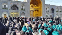 چهارشنبه روز زیارتی آقای مهربانی هاست ، زیارت کربلا را از تو می خواهم – فیلم