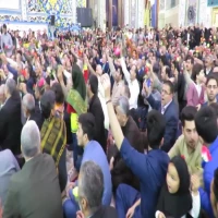 به همت دفتر نمایندگی بعثه مقام معظم رهبری در کربلای معلی برگزار شد:
جشن باشکوه میلاد حضرت زهرا(س) در کربلای معلی 2