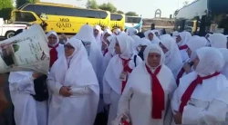 نخستین گروه از حجاج ایرانی احرام پوشیدند 9