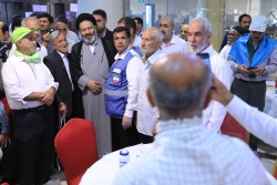 بازدید سرپرست حجاج ایرانی از یکی از هتل های محل اسکان زائرین ایرانی