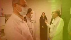 بازدید سرپرست حجاج ایرانی از بیمارستان مکه+فیلم 2