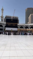 مسجدالحرام از وجود حجاج خالی شد + فیلم 2