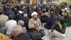 حضور جمعی از ناشنوایان در حرم مطهر حسینی+فیلم 2
