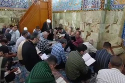 برگزاری مراسم پرشور دعای کمیل در خیمه گاه حسینی+فیلم 2