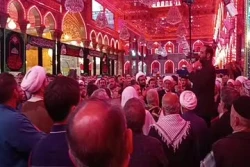 مراسم عزاداری شیخ الائمه حضرت امام صادق علیه الاسلام در حرم امام حسین(ع) 2