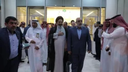سرپرست حجاج ایرانی با استقبال مقام های عربستان وارد مدینه منوره شد   8