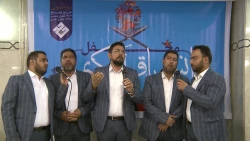 محفل انس با قرآن زائران ایرانی در مدینه منوره +فیلم 2