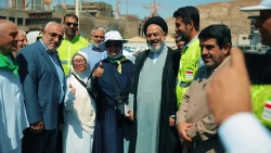بازدید سرپرست حجاج ایرانی از حمل و نقل درون شهری در مکه +فیلم 2