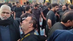 عزاداری شیعیان لاهور در حرم علوی