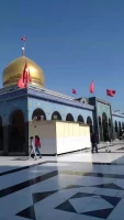 فیلمی از آرامش حرم حضرت زینب (س) در سوریه و زیارت زائران 2