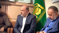 دیدار جوانان زائر در مدینه با مسئولین بعثه مقام معظم رهبری