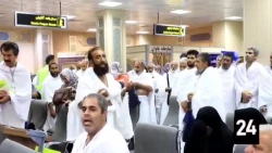 فیلم: زائران سیستان و بلوچستان با لباس احرام وارد هواپیما شدند 2