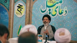 کلیپ/ کمیل با شکوه زائران ایرانی در کنار حرم نبوی(ص) 2