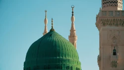 روضه دلدادگی در اولین نگاه به گنبد سبز حرم نبوی+فیلم///بماند برای ویرایش نهایی 2