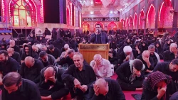 برگزاری دعای ندبه در خیمه گاه حسینی علیه السلام 8 محرم 1404 ه.ش 8